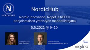 Läs mer om artikeln Nordic Innovation, Nopef ja NEFCO