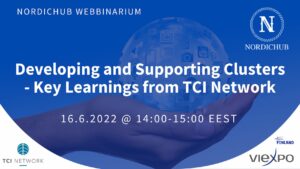 Läs mer om artikeln NordicHub webbinarium: Developing and Supporting Clusters – Key Learnings from TCI Network