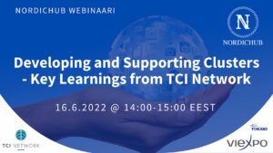 Read more about the article NordicHub webinaari: Developing and Supporting Clusters – Key Learnings from TCI Network