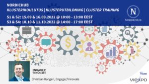 Read more about the article NordicHub cluster training – 15.9, 16.9, 10.10 & 11.10.2022